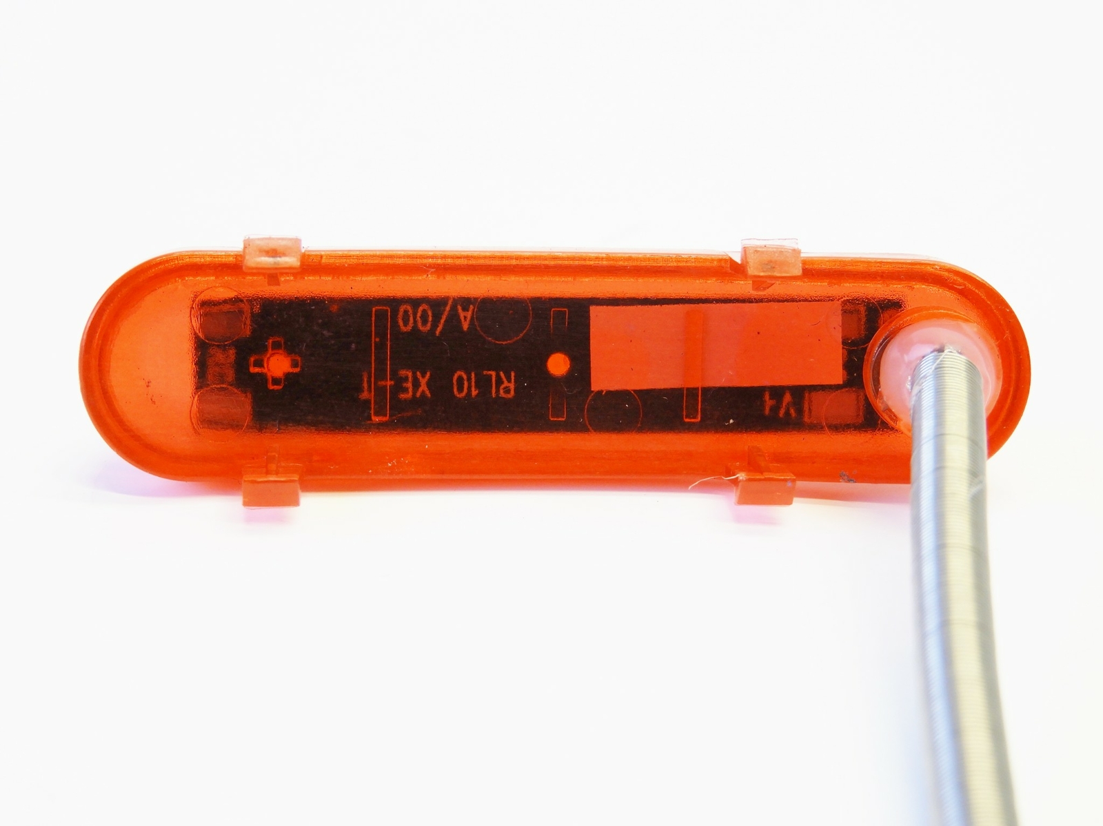 LED Brake Light w/ 3-Pin Connector for E-Bike, Curved Design for Electric Bike