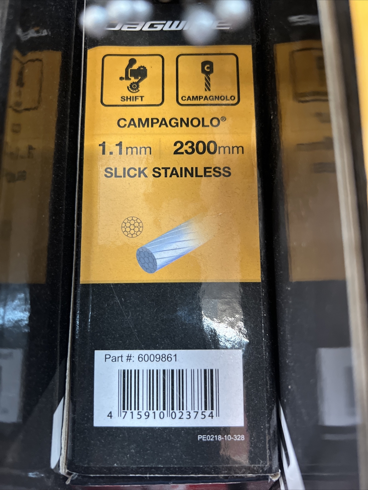 Jagwire Sport Shift Cable – 1.1 x 2300mm Slick Stainless Steel For Campagnolo