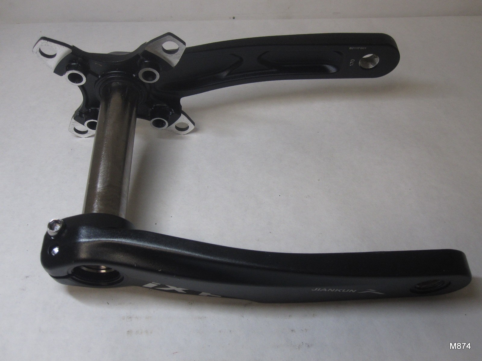 IXF JIANKUN B211FS01 170mm Mountain Bike Crank Arms ONLY [ WITHOUT CHAINRING ]