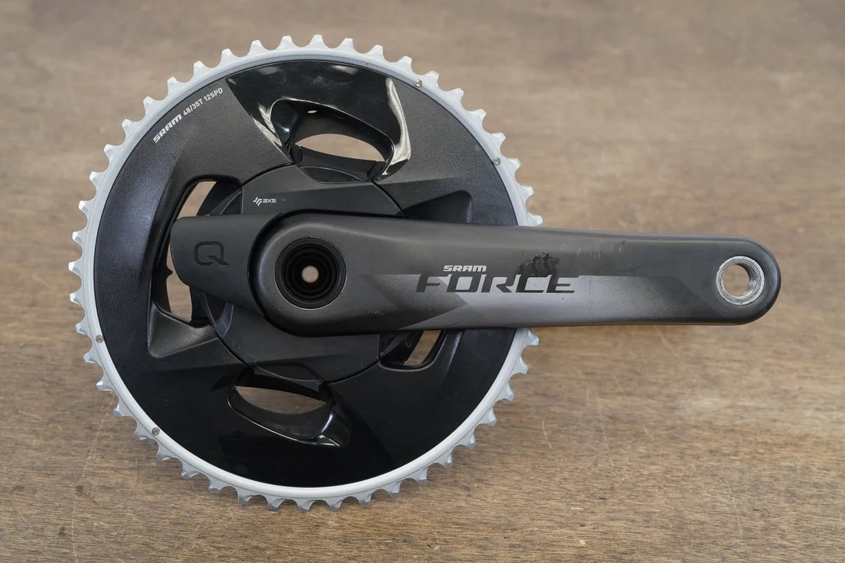 172.5mm 48/35T GXP SRAM Force AXS D1 Quarq Power Meter Crankset 856g