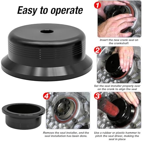 6.6L Main Crankshaft Seal Driver Kit, Front and Rear Crank Seal Installer Kit