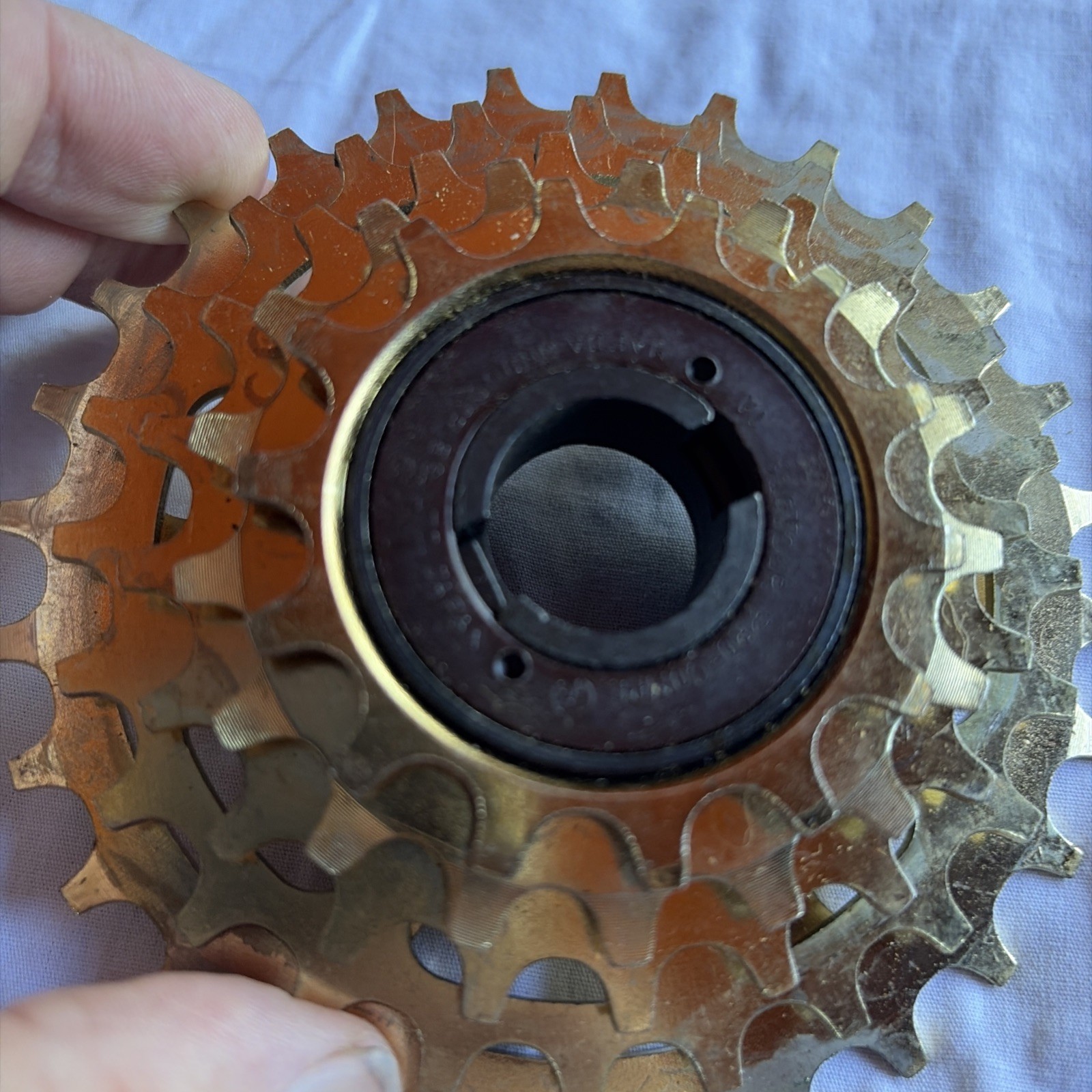 Vintage Suntour Pro-Compe Freewheel 5 Speed Gold NOS 14-28T 28T