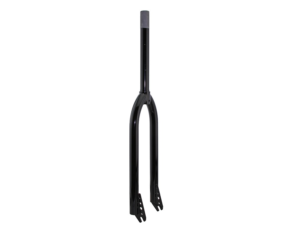 Black Bicycle Fork Chromoly Steel 1-1/8″ Threadless for 29″ Bike Cruiser BMX