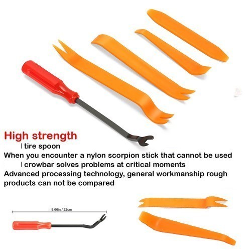 5 Pcs Bicycle Tire Tyre lever eBike Cycling repair Opener Breaker Maintenance