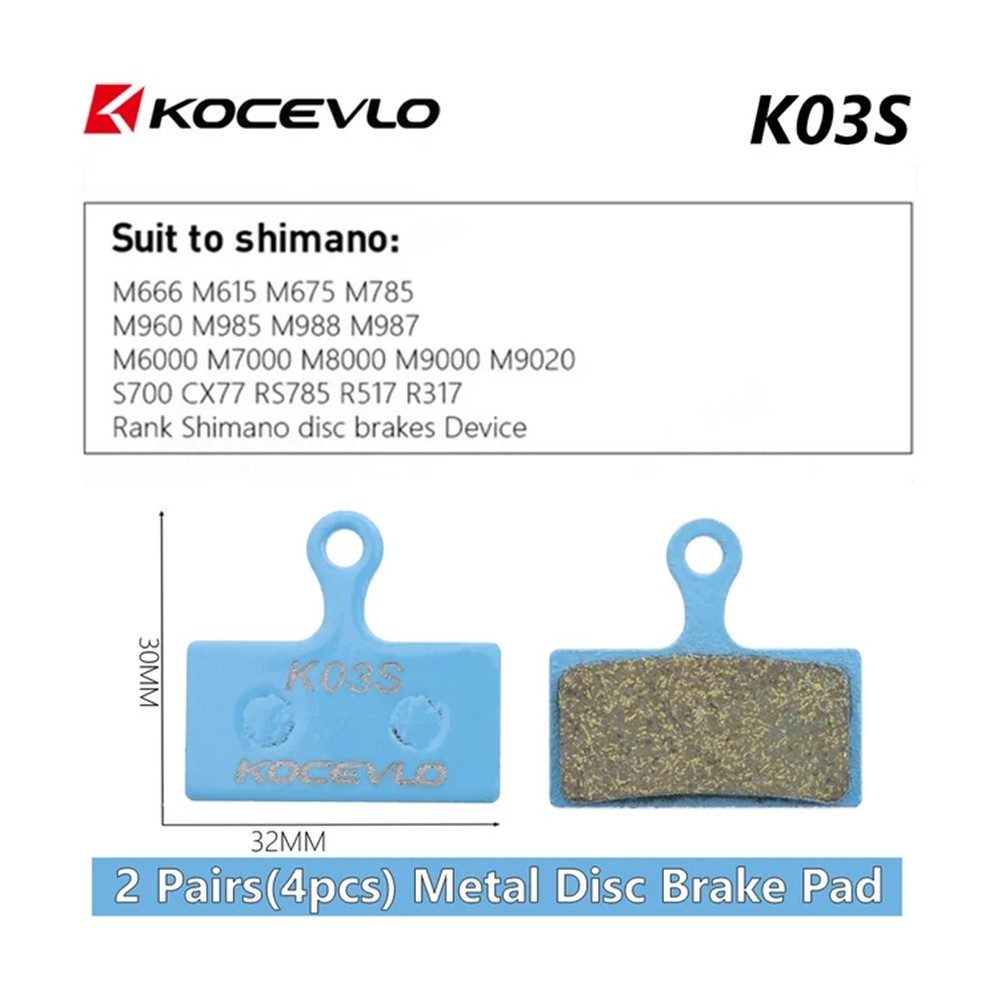 Upgrade MTB Mixed Metal Disc Brake Pads Set For b01s AVID HAYES Zoom Bike Parts