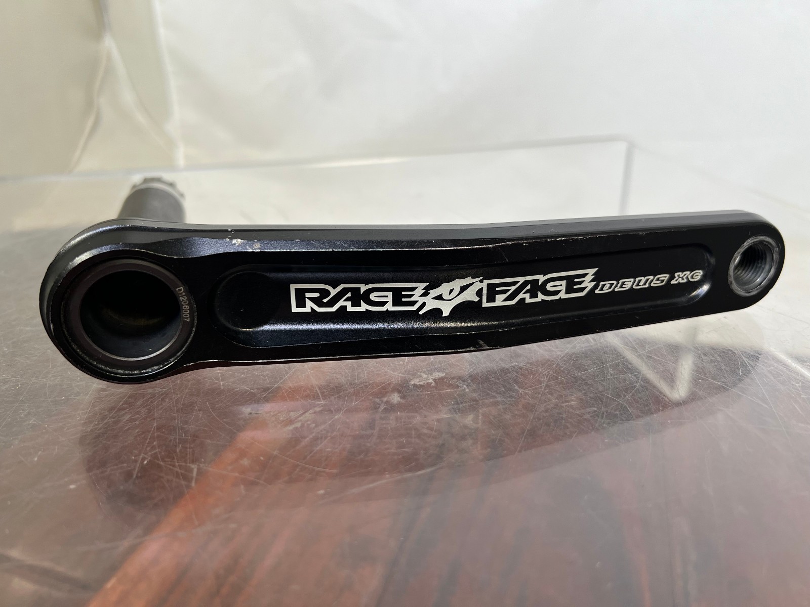 Race Face Deus XC Crankset – Vintage Retro MTB Triple Chainrings w/BB 170mm