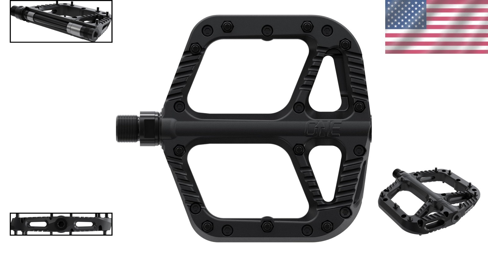 Durable Composite Pedals – 6 Color Options