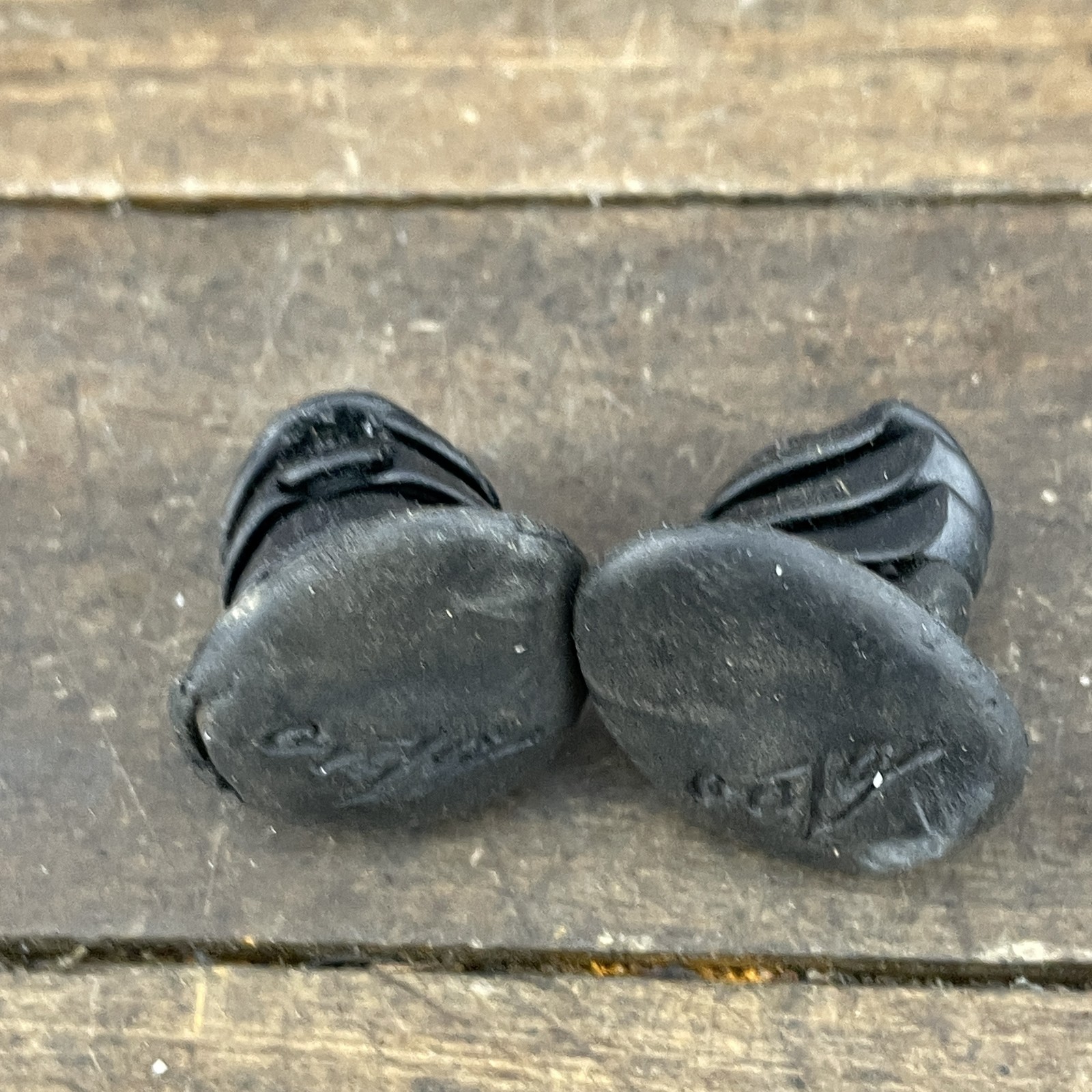 Onza Bar Ends Black Pair Vintage 90s MTB Mountain Bike Climbing Bar Cycling