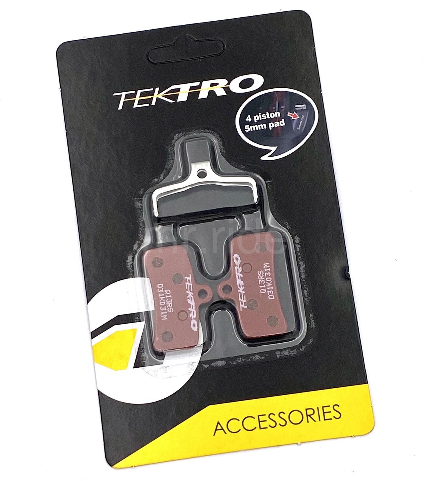 TEKTRO Q13RS Bike Resin Disc Brake Pads,thickness 5,Auriga Twin+ HD-E745 HD-T745