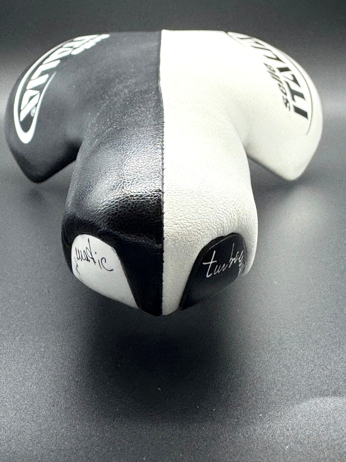 NOS Selle Italia Turbomatic White Black Bike Saddle Carbon Rails 2009