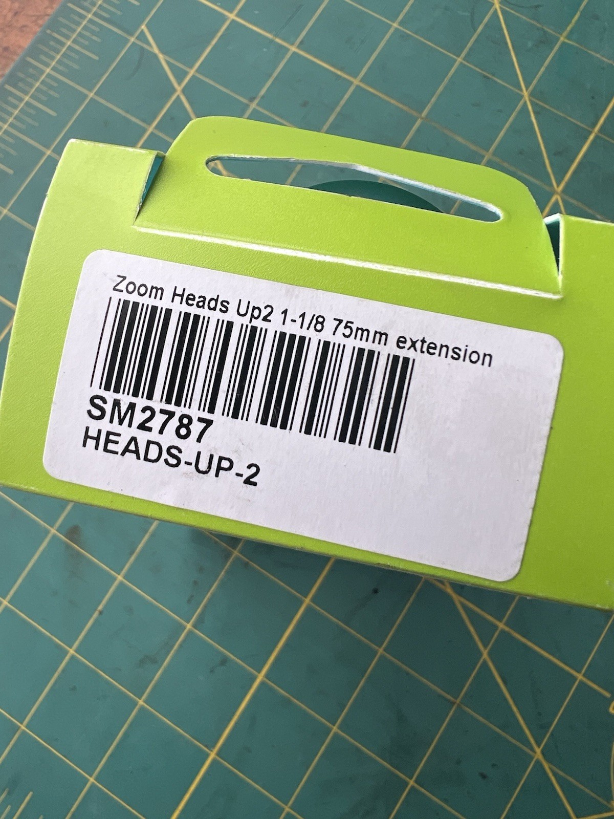 Zoom Satori HeadsUp2 1 1/8″ Threadless Steerer Extension 75mm Riser Extender