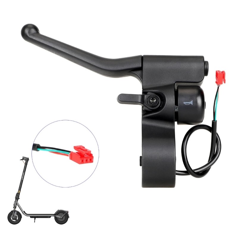 Light Weight Plastic And Metal Brakes Handle Grip With Bells Brakes Component