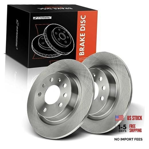 10.94″ (278mm) Rear Solid Disc Brake Rotors for Saab – Compatible with Select