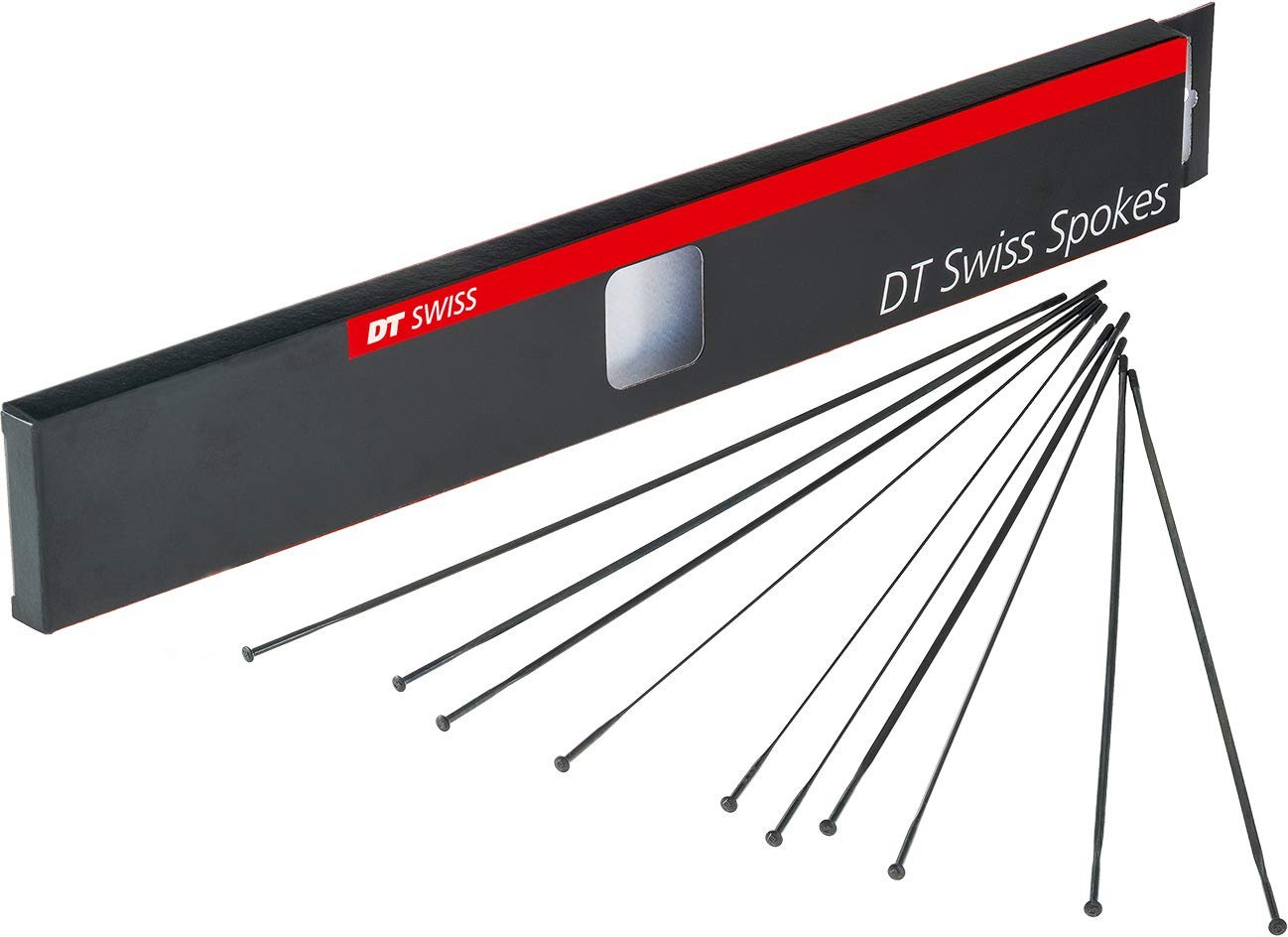DT Swiss Aero Comp Straight Pull Spokes 14 g = 2 mm box 20, black 268 mm