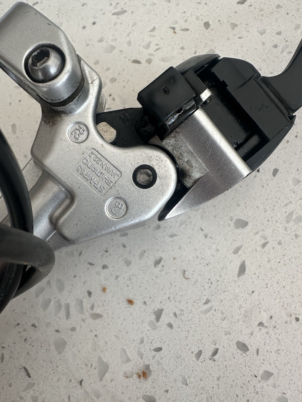 Shimano Deore XT ST-M765 BR-M765 Shifter Brake Lever Right Rear 9 Caliper 1300mm