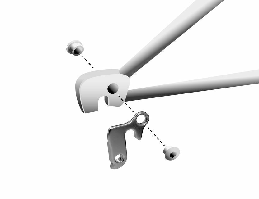Derailleur hanger for Trek KHS Merida Cube Lapierre Univega BH | GH-001 Marwi