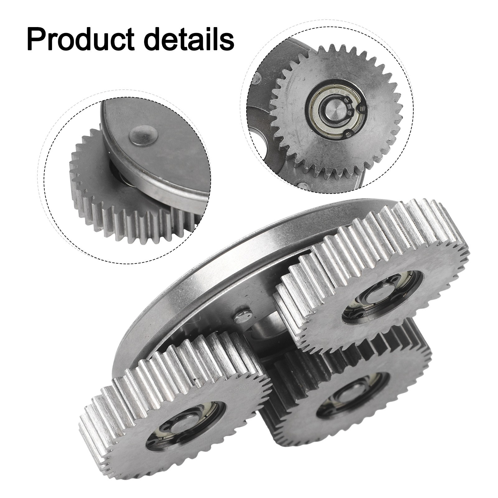36T Gear Set of 3 with Clutch for Bafang Motors 500W 750W Compatibility