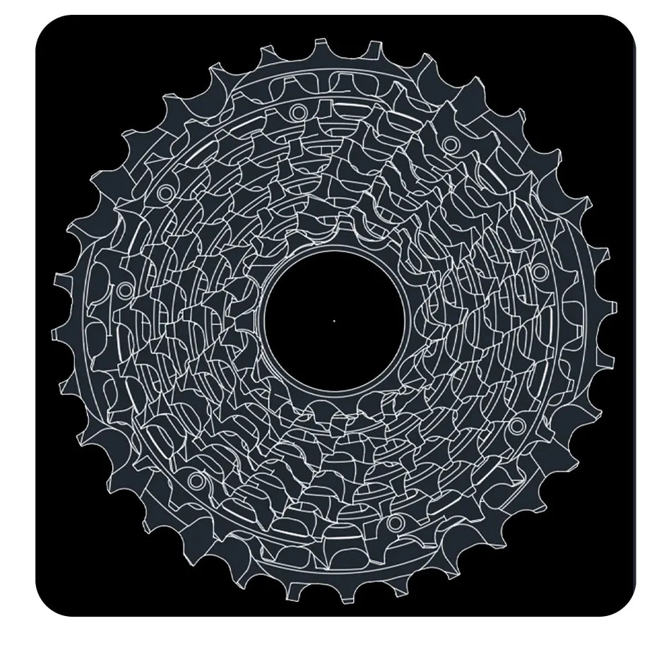 Sunshine 9S 10S 11 12 13 Speed UltraLight Cassette for MTB Bike HG Freewheel