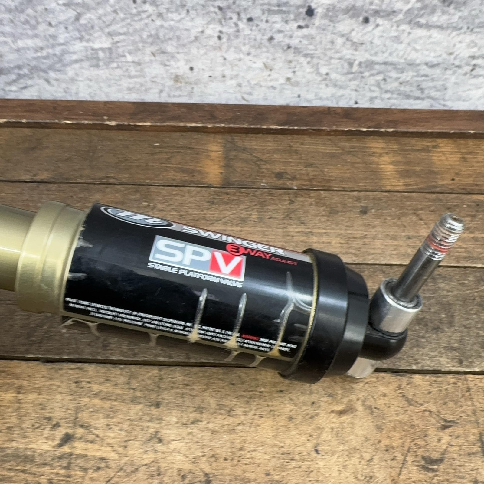 Vintage Manitou Swinger 3 Way SPV Rear Air Shock 7.875 MTB Mountain Bike Black