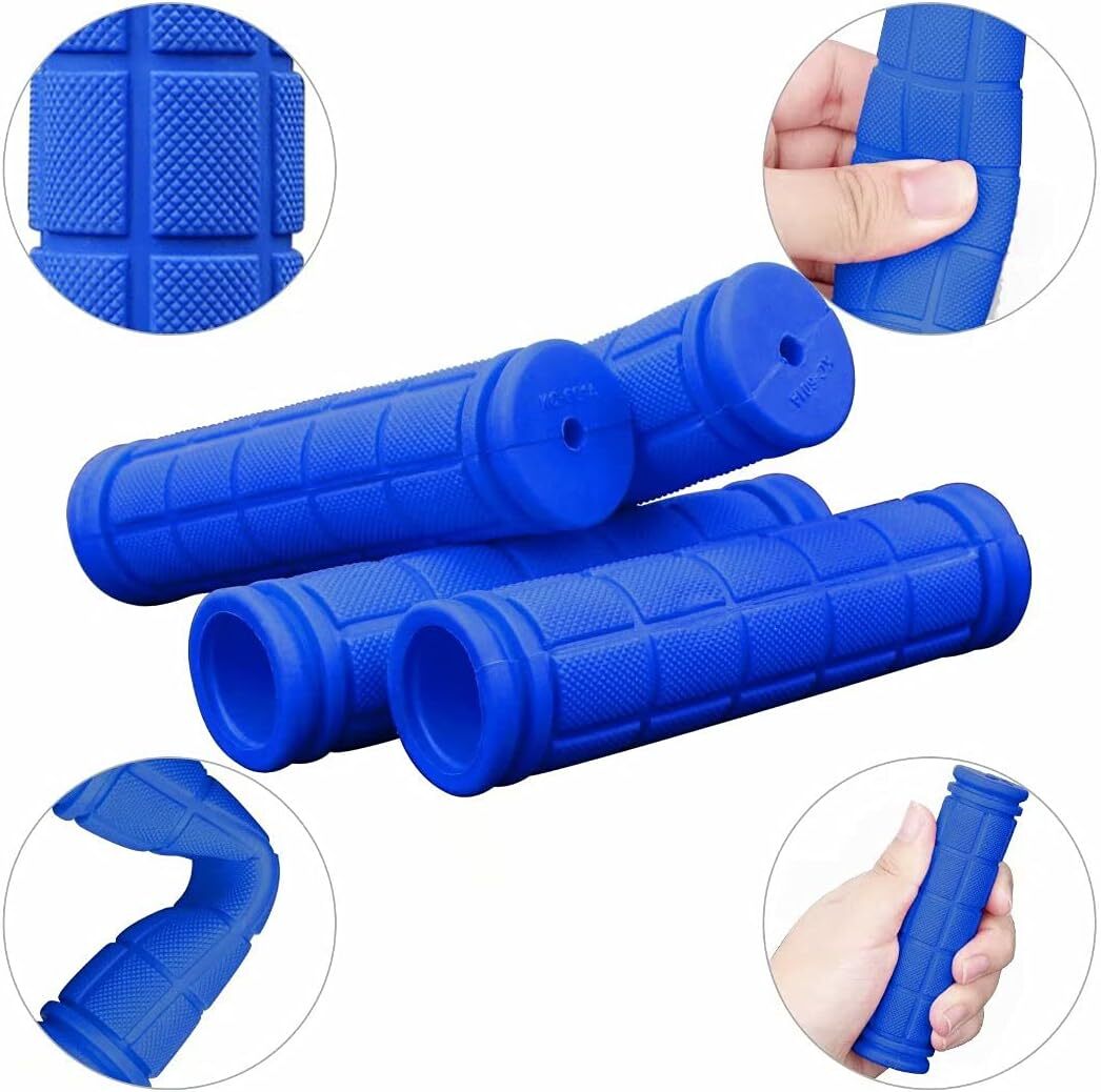 【40% Off】1Pair Kids Bike Handle Grips Non-Slip Rubber Bicycle Handlebar Grip
