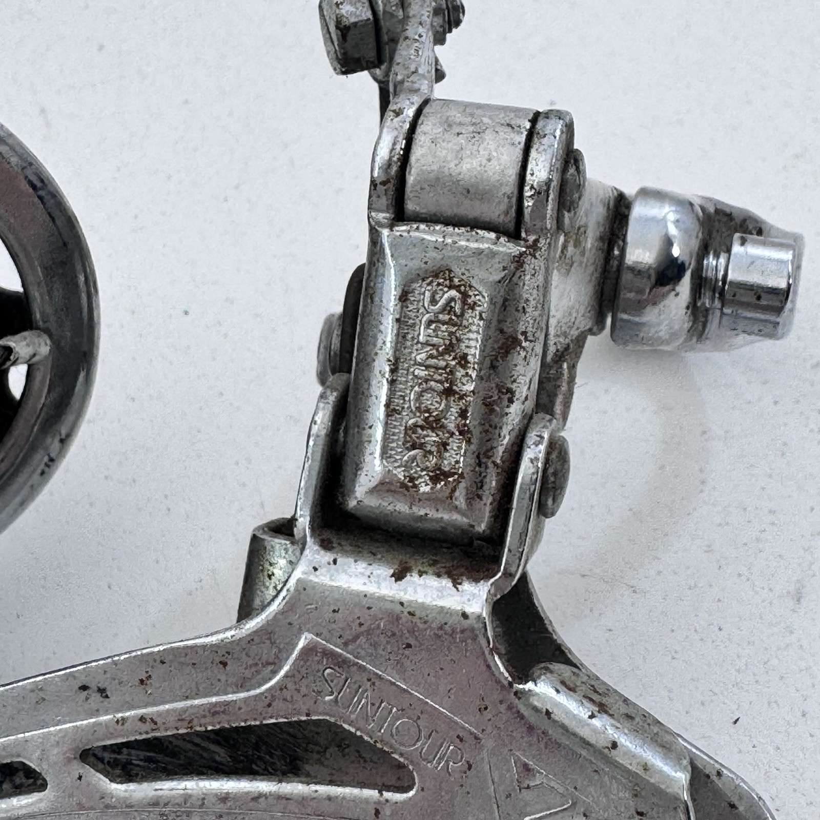 Vintage Suntour Seven 7 Derailleur Set Front Rear 28.6 Bottom Pull Bike A16