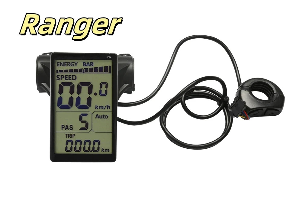 Nakto Display, Multi Function Power Display for Nakto Electric Bikes Waterproof