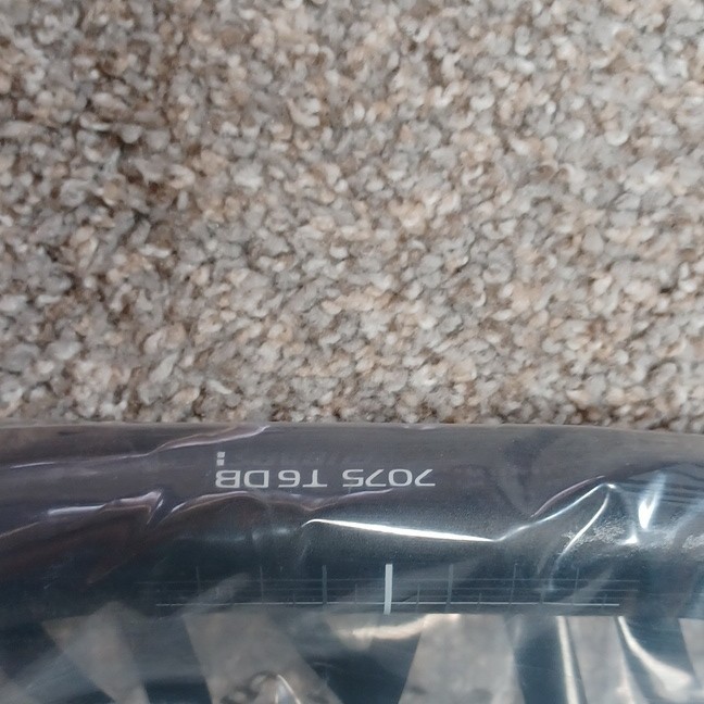 Chromag Fubars OSX Aluminum Mountain Bike Handlebar Black/Grey 110-004-40