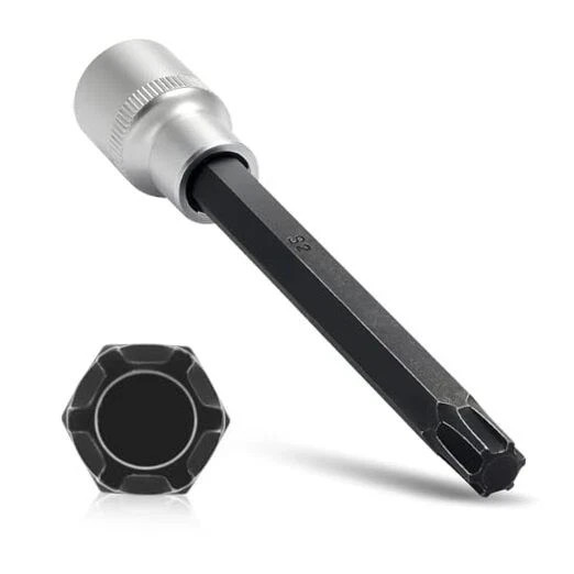 Head bolt socket for Audi and VW,Polydrive Head Bolt Tool/2″ Drive40MM 10MM 1