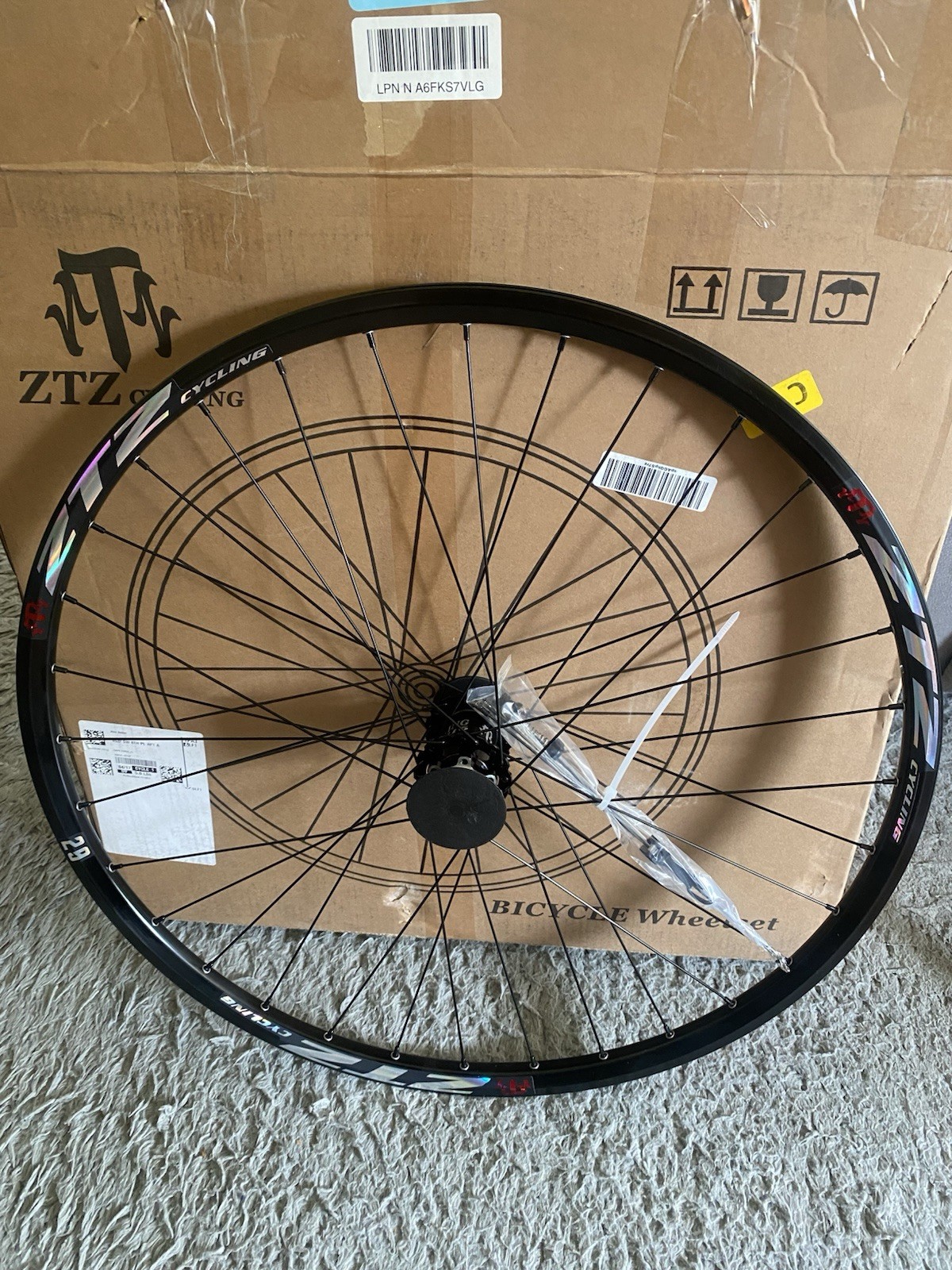 ZTZ 29” Ultralight Quick Release Alloy Rim (Front)