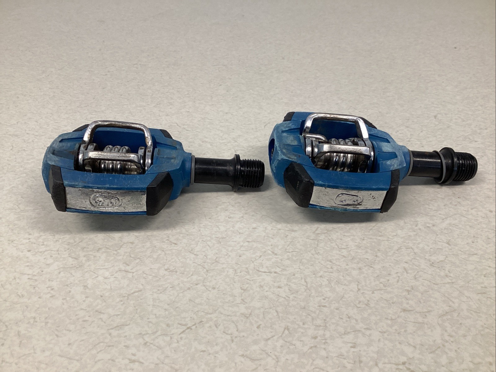 Crank Brothers Candy Style Pedals W/ Egg Beater Mechanism & Candy Platform Blue