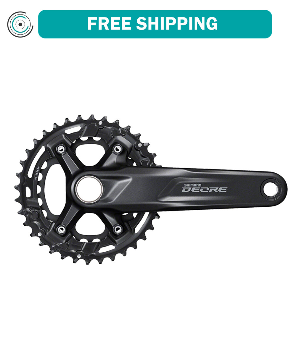 Shimano Deore FC-M4100-B2 Crankset 170mm 10-Speed 36/26t 96/64 BCD Black
