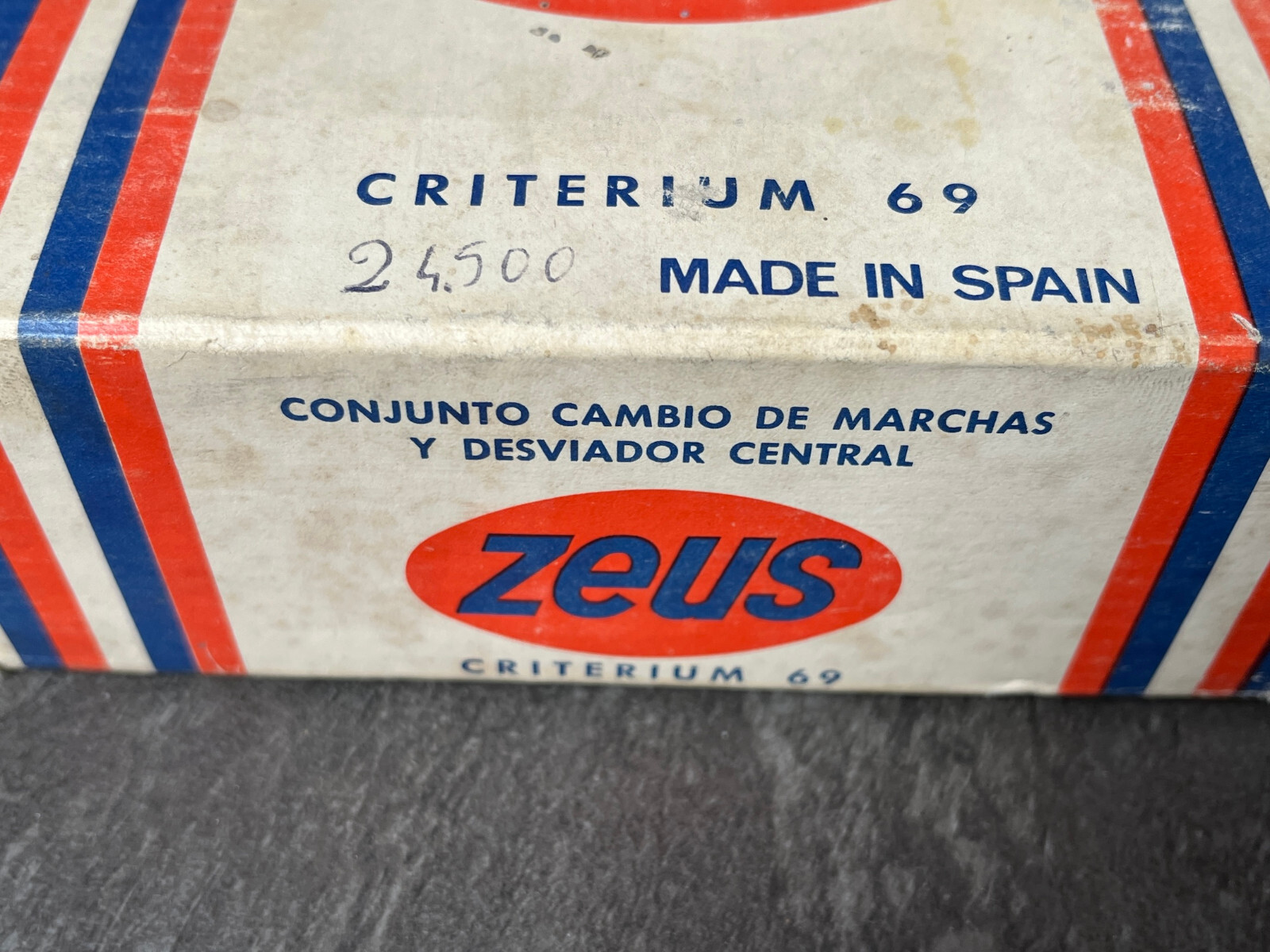Zeus Criterium 69 Set «Incomplete» Missing The Derailleur Nos New In Box
