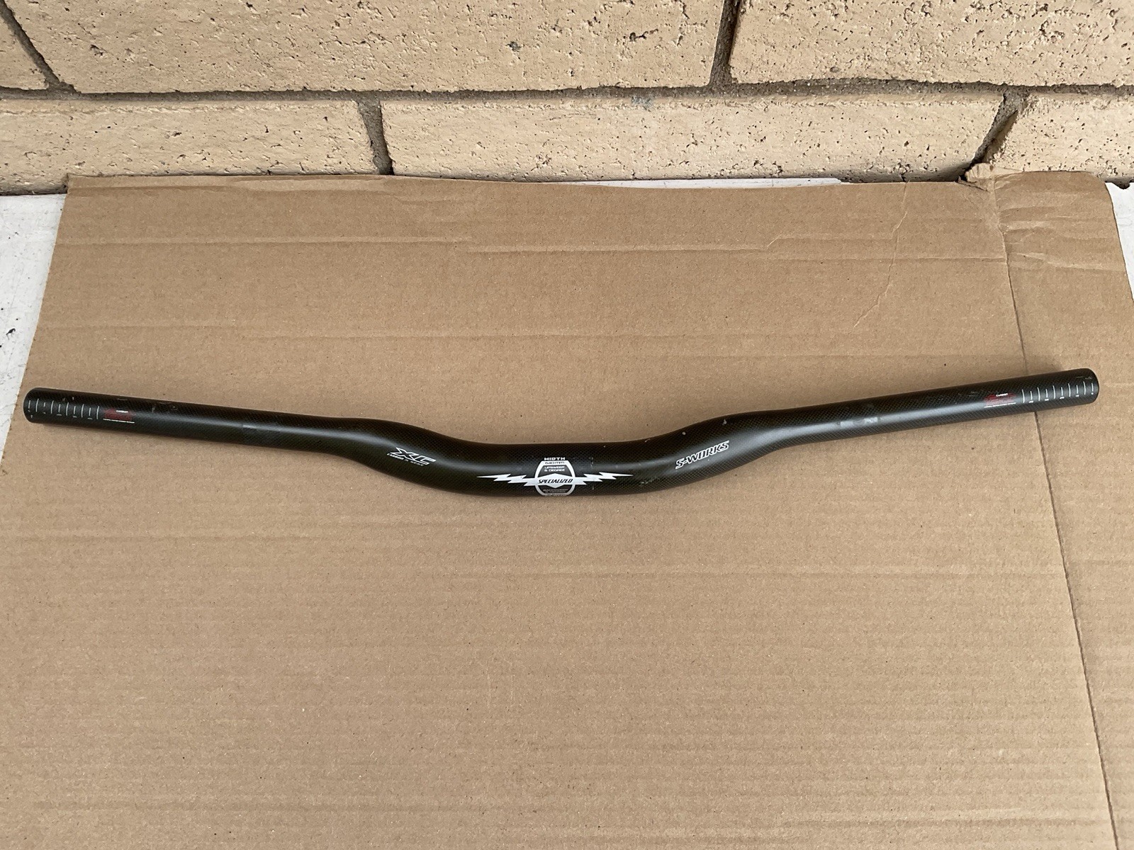 Specialized S-Works XC Carbon Handlebar 640mm 31.8mm Clamp 6° Back Sweep