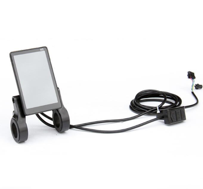 E-Bike Compatible M5 Smart LCD Color Screen with light wire 5PIN WP plug