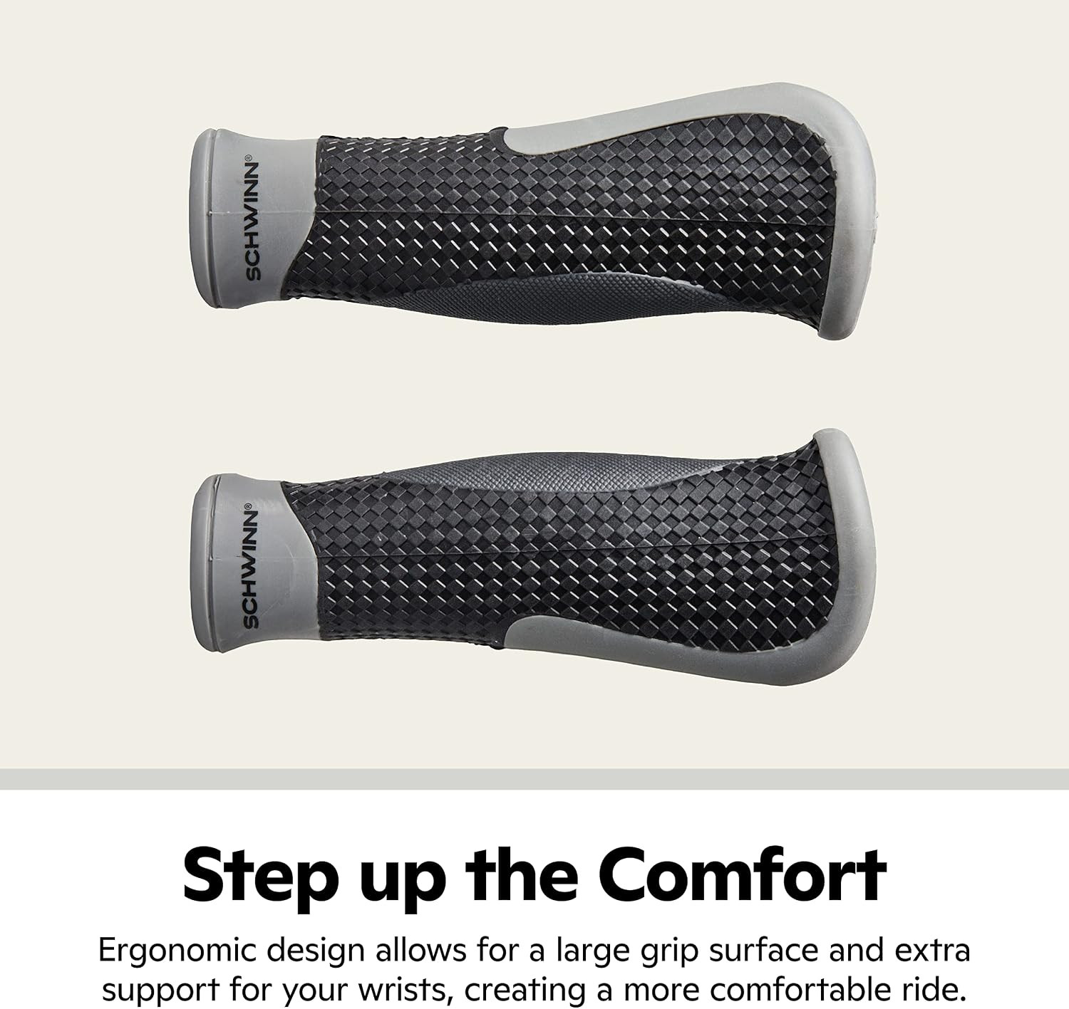 Comfort Handlebar Grips, Set of 2, Compatible with Most Adult Bikes, Fits Handle