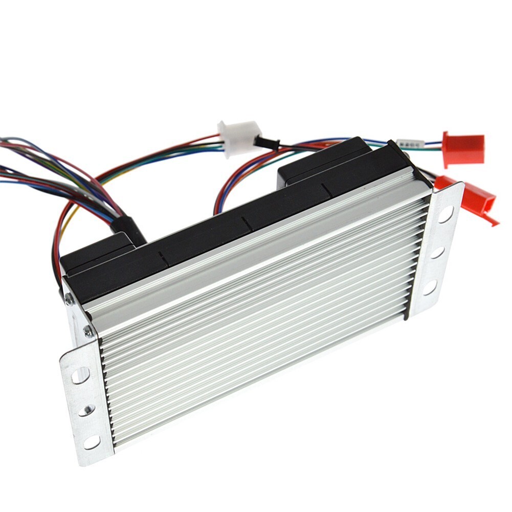 1x 48V-72V E-Bike Sine Wave Split Intelligent Motor Speed Controller 1500W Black