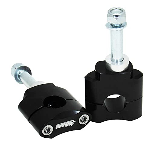 Outlaw Racing 12074 Bar Handlebar Mounts Riser Clamp 7/8″ Compatible with