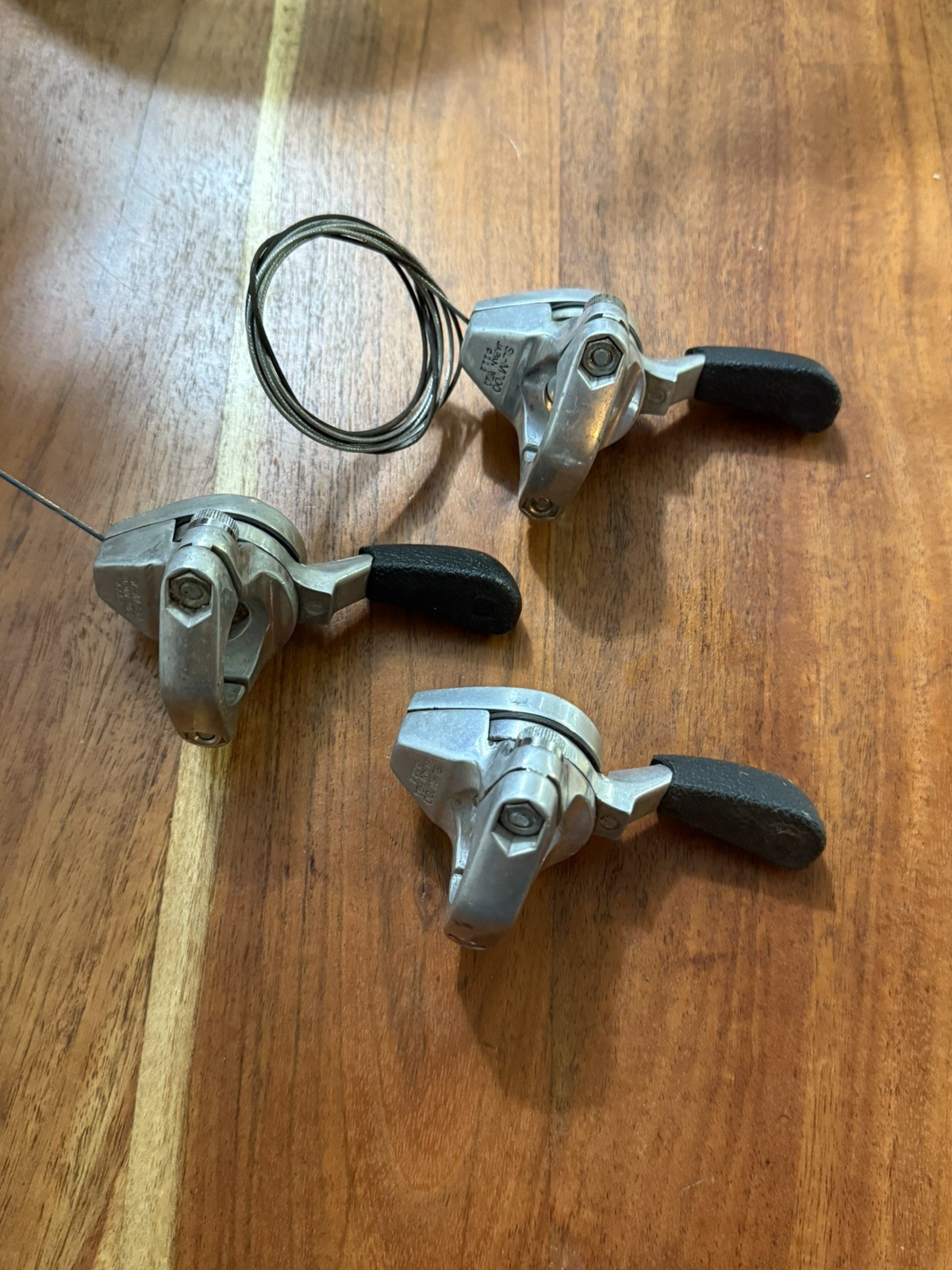 Vintage Shimano Deerhead Thumb Shifters Left/Front Lever M700 Deore XT Thumbie
