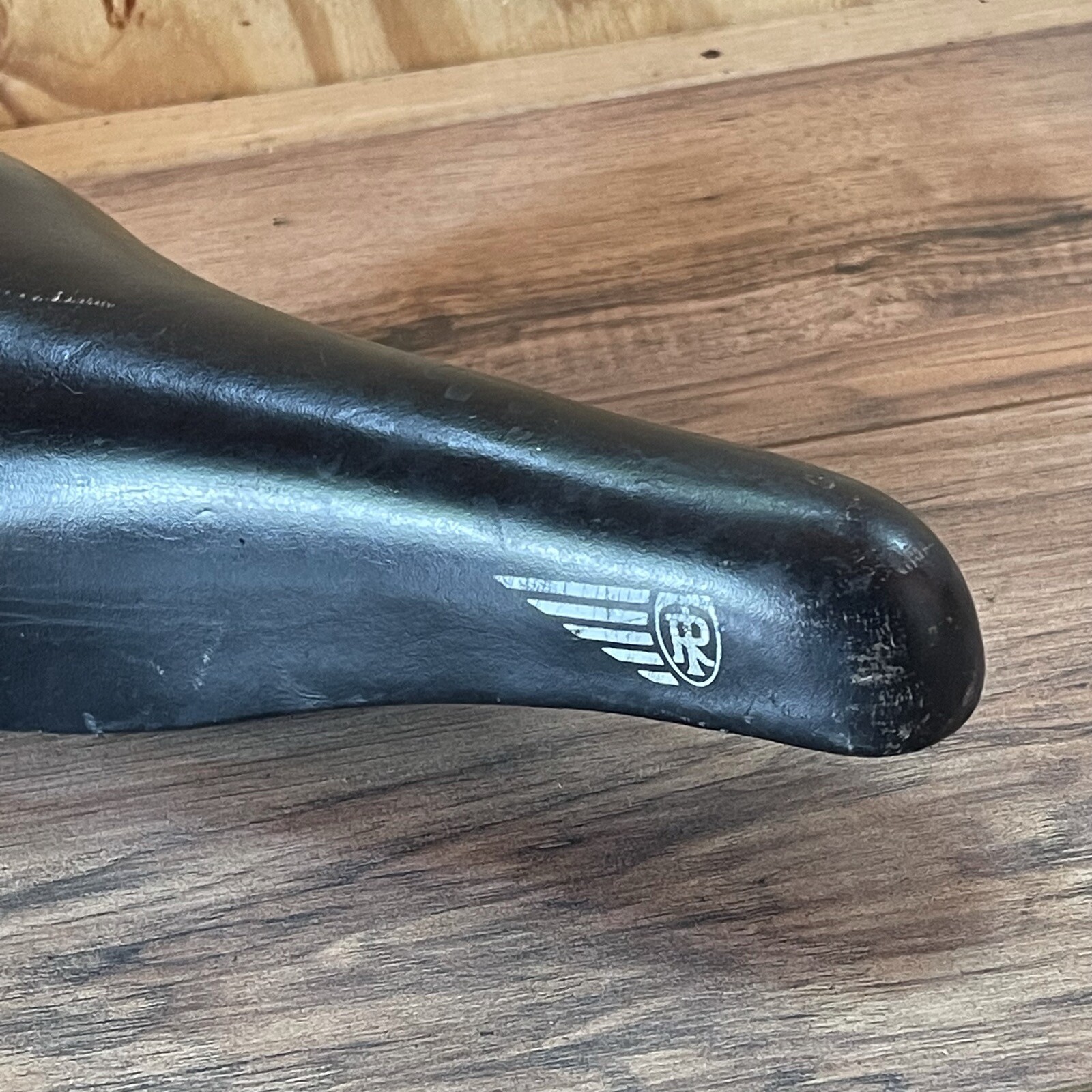 Vintage Ritchey Logic MTB Saddle Viscount Special Development Black Leather