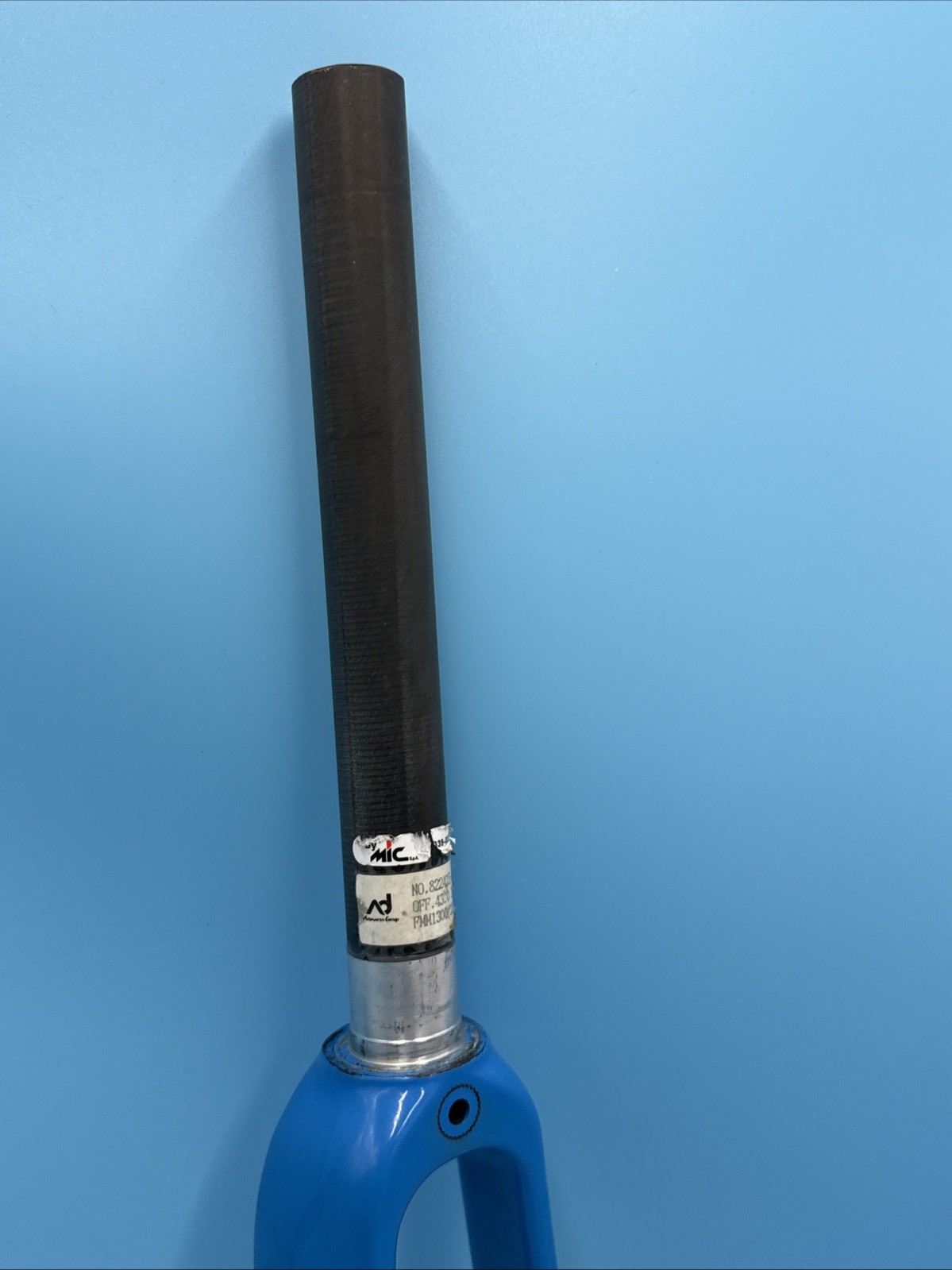 RARE Eddy Mercx Team SC 700c Carbon Fiber 1-1/8″ Fork 248mm Steerer 43mm Rake