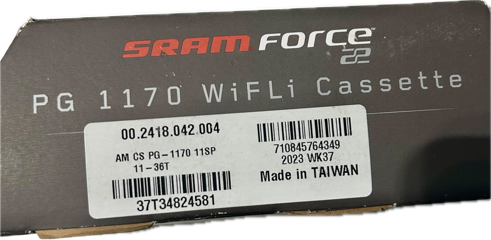 SRAM PG 1170 Cassette 22, 11-36t