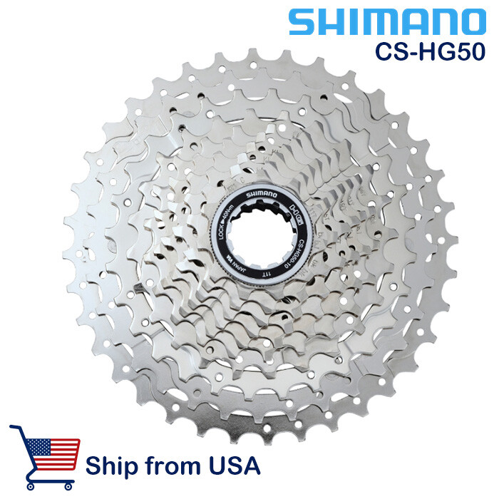 SHIMANO Deore CS-HG50 10 Speed Mountain Bike Cassette 11-36T