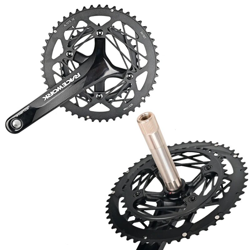 170mm Road Bike Crank Arm 10-12S 110BCD 50-34T 53-39TDouble Sprocket with BB