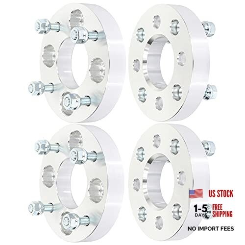 Set of 4 1 inch Wheel Spacer 4×4.33 4×110 Wheel Spacer Adapter Kit with M