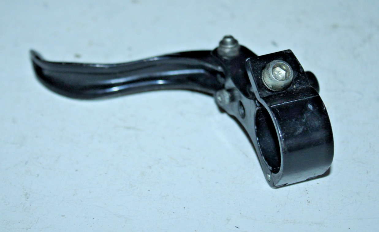Right Brake Lever Black 22.2mm MTB Hybrid Trail Hybrid BMX Retro Mid-School Cafe