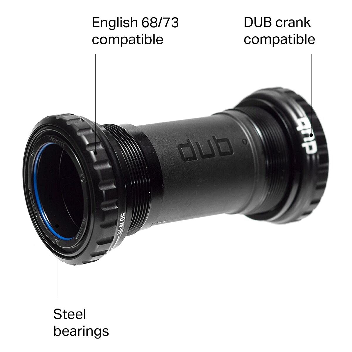 SRAM DUB Sealed Cartridge Bearings Bottom Bracket 68mm 73mm BSA Upgrade Perfo…
