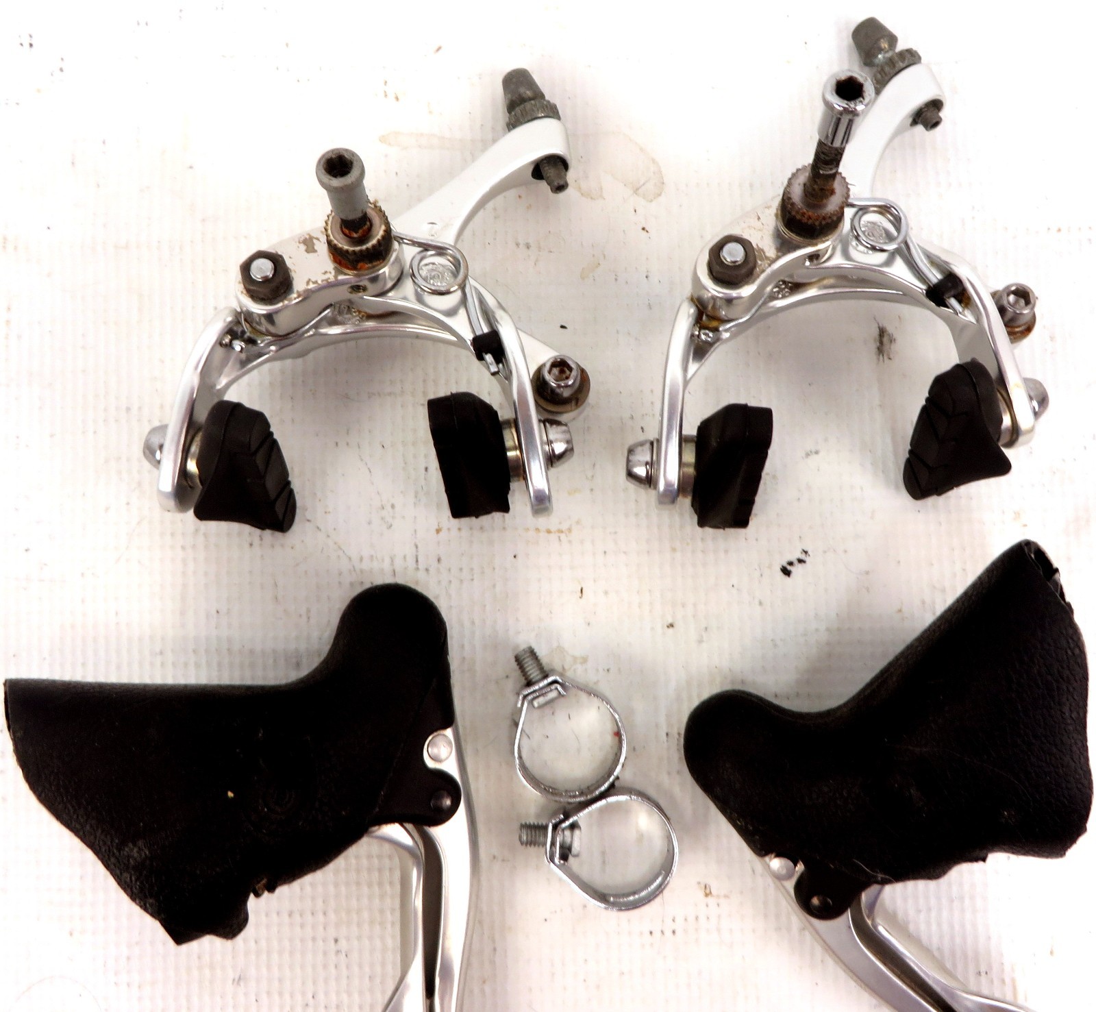 CAMPAGNOLO VELOCE BRAKE AND SHIFTER SET Front & Rear Calipers Rim Brakes 775g