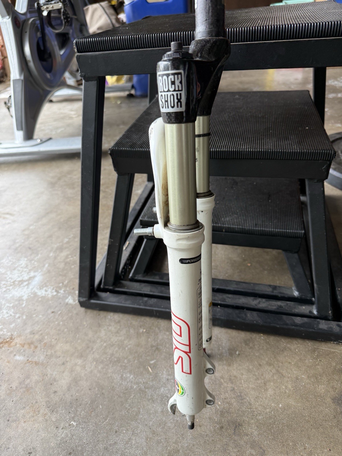 Rock Shox SID World Cup Dual Air 26″ 1 1/8 Threadless 80mm DSC/V-Br QR 9mm