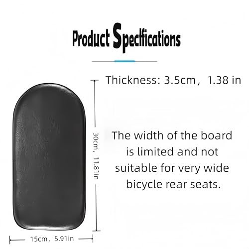 Bike Saddles Universal Fit for Standard and Ebikes Comfortable Bike Seat