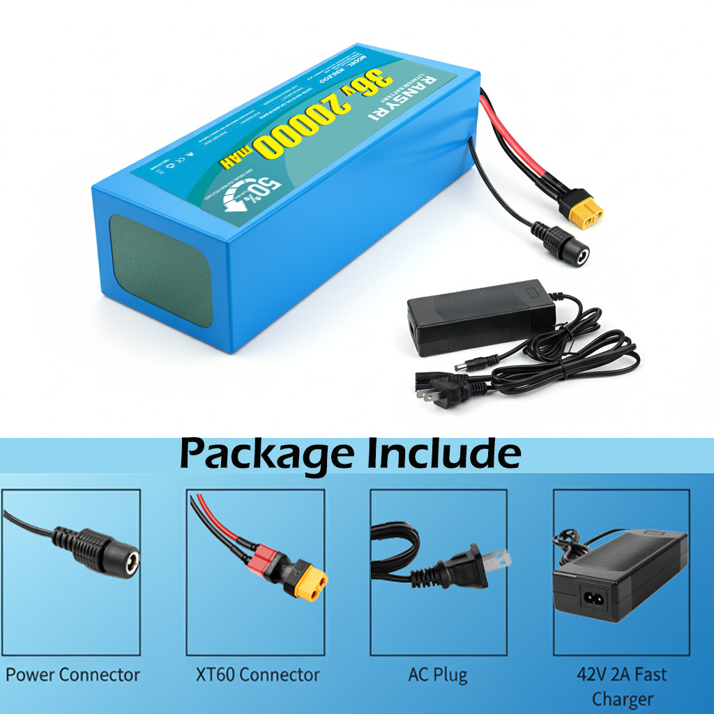 New 36V 20ah battery